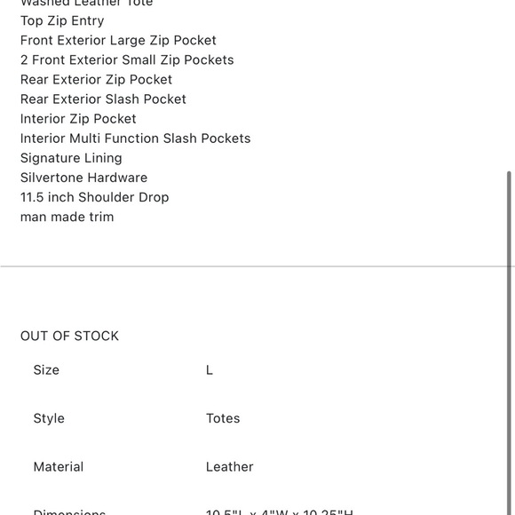 Stone Mountain Venus tote bag in black chino Stone & Co leather purse Tote - Picture 11 of 11